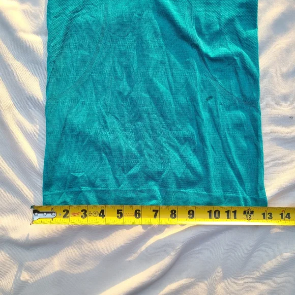 Lululemon Run: Swiftly Tech Short Sleeve - Surge Teal - Size 2 - Picture 11 of 15